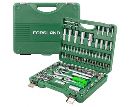 Набор инструмента 108пр. 1/2'',1/4''(6гр.)(4-32мм) Forsland FORSTIME FT-41082-5