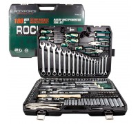 Набор инструментов 180 предметов 1/4" 3/8" 1/2" 180 предметов Rock FORCE RF-41802-5(New)