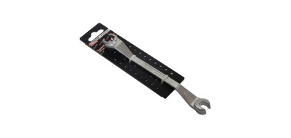 Ключ для тормозных трубок с изгибом 45° 14x17мм, на пластиковом держателе Forsage F-7511417B