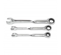 Ключ комбинированный трещоточный twist 19мм PA-3019T