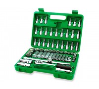 Набор головок и бит 60предм. 3/8" 6гр. TOPTUL (GCAI6001)