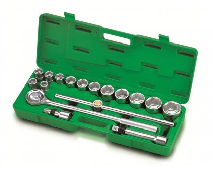 Набор головок 3/4" 19-50мм 17предм. 6гр. TOPTUL (GCAI1701)