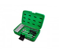 Набор головок 1/4" 4-13мм 24предм. 6гр. TOPTUL (GCAI2403)