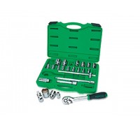 Набор головок 1/2" 8-32мм 24предм. 6гр. TOPTUL (GCAI2408)