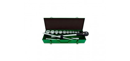 Набор головок 3/4" 22-50мм 14предм. 12гр. металл. кейс TOPTUL (GCAD1406)