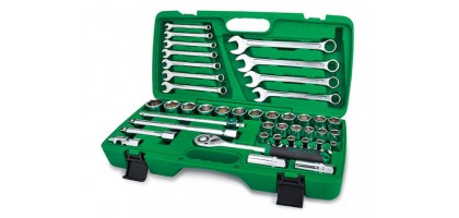 Набор головок и ключей 42предм. 1/2" 6гр. TOPTUL (GCAI4201)