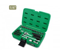 Набор головок 1/4" 4-14мм 41предм. 6гр. TOPTUL (GCAI4102)